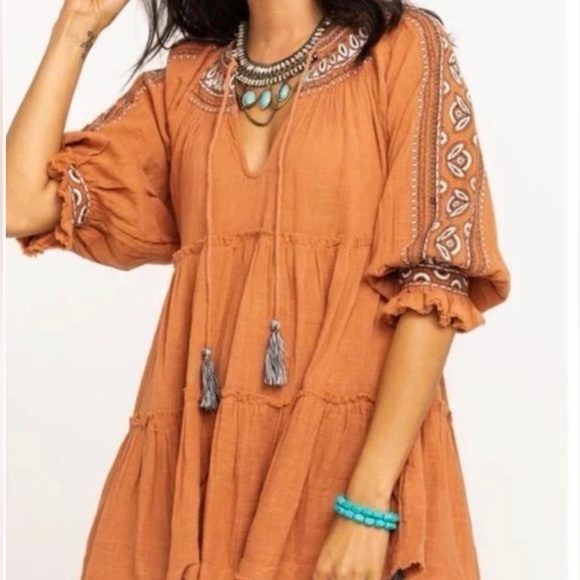 Free People Dresses & Skirts - NWT Free People Terracotta Tunic size Small